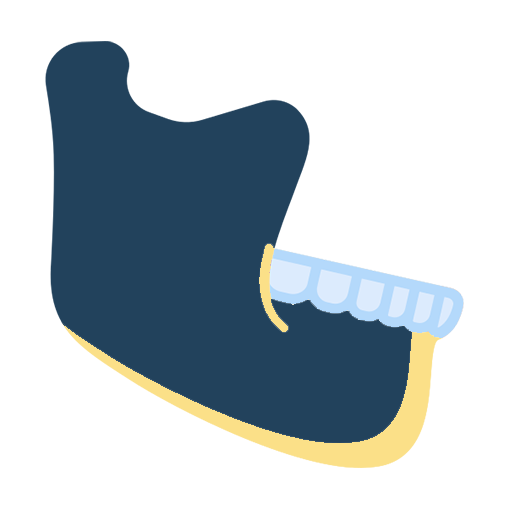  Jawbone icon with a clear aligner tray for orthodontic treatment in Ontario CA